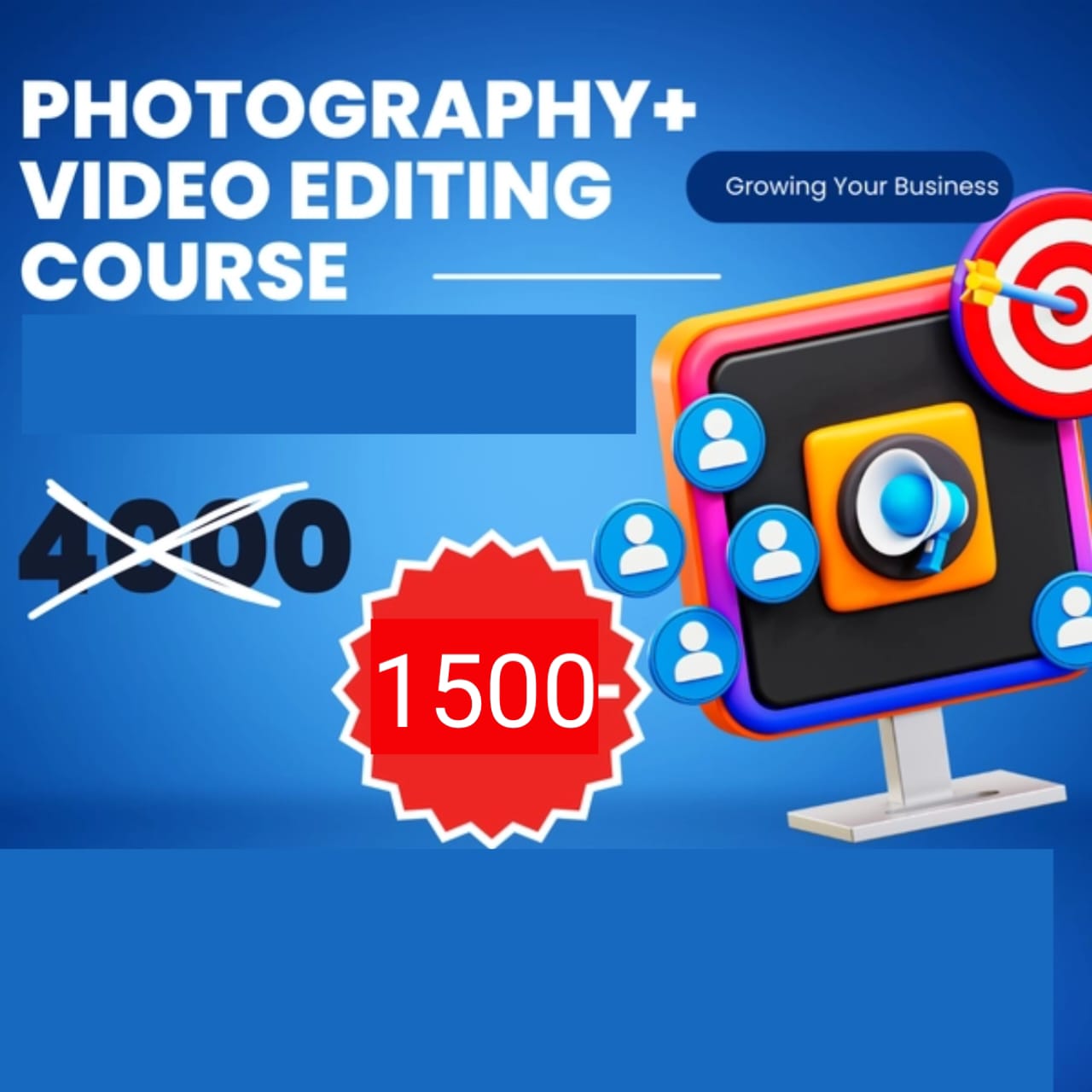 Photography + Videography Course