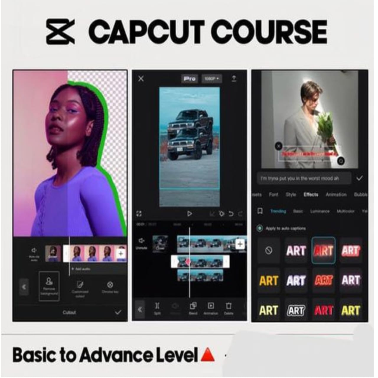 Capcut Course for beginners + Short form Mastery🔺